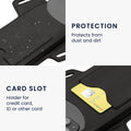 kwmobile Belt Pouch Case Compatible with Mobile Phones with Belt Clip Belt Case with Belt Loop