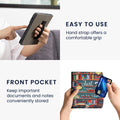 kwmobile Flip Case Compatible with Pocketbook Era / Era Color - Front Pocket Hand Strap