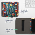 kwmobile Flip Case Compatible with Pocketbook Era / Era Color - Front Pocket Hand Strap