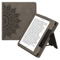 kwmobile Protective Case Compatible with Amazon Kindle Oasis 10th Generation Flip Case - Cover with Hand Strap