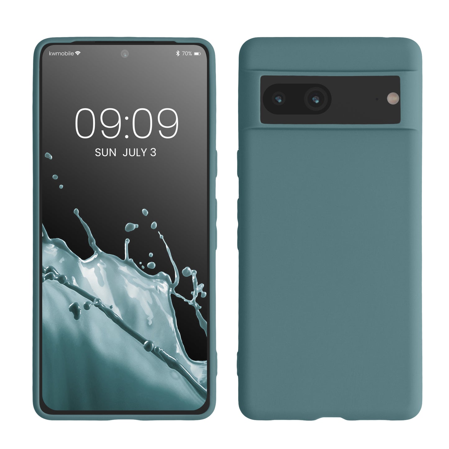 kwmobile Phone Case for Google Pixel 7 - Wireless Charging - Protective Cover