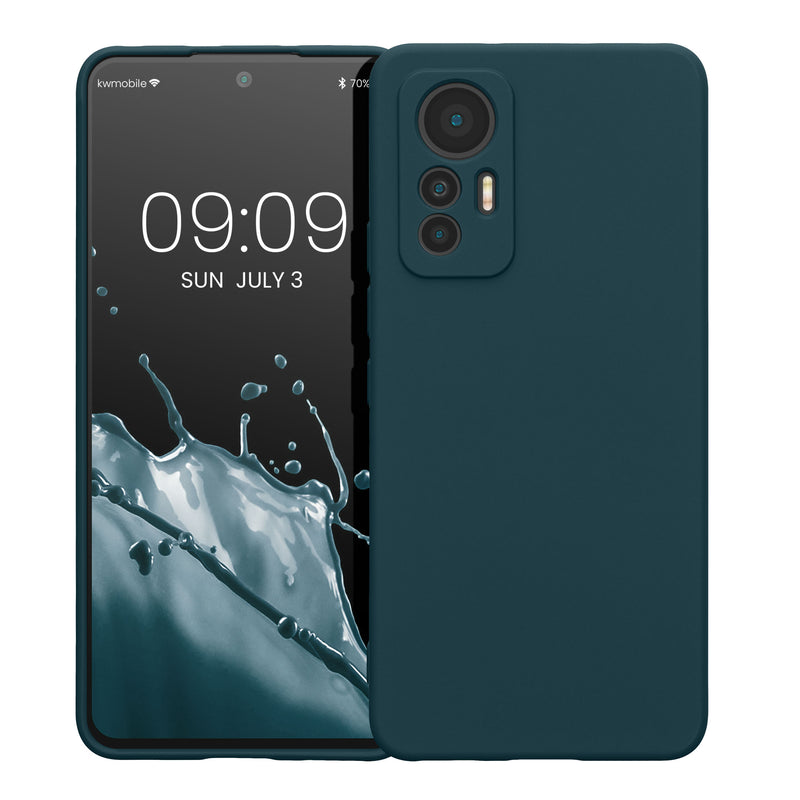 kwmobile Slim Case Compatible with Xiaomi 12 Lite 5G Cover - Silicone Phone Case