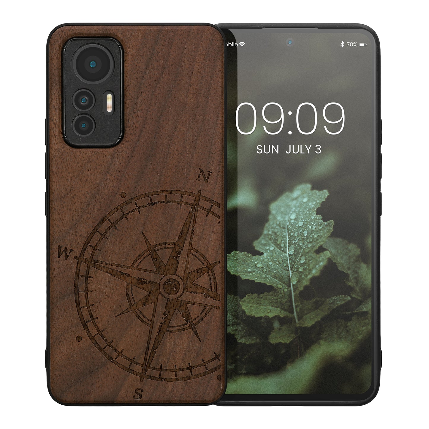 kwmobile Case Compatible with Xiaomi 12 Lite 5G Phone Cover TPU Phone Case Rising Sun