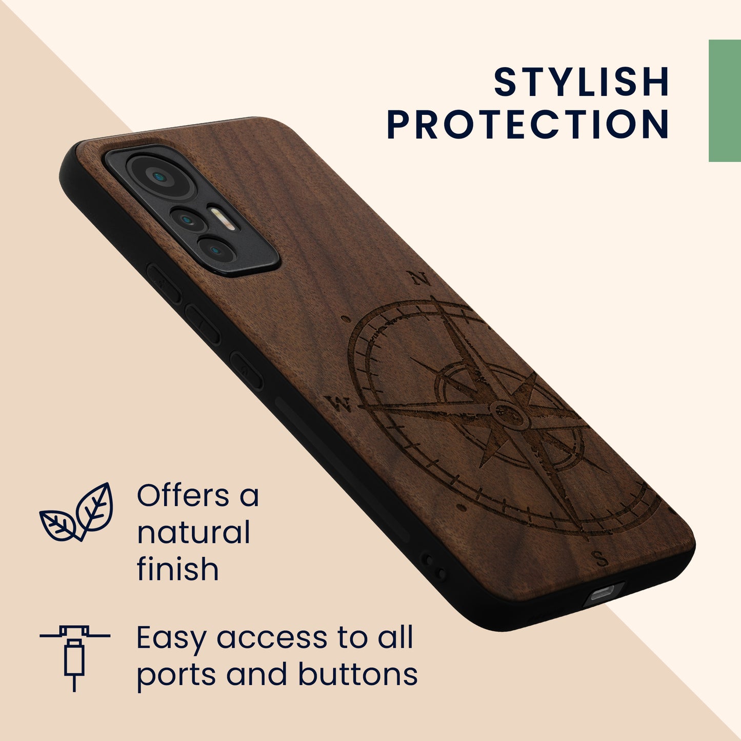 kwmobile Case Compatible with Xiaomi 12 Lite 5G Phone Cover TPU Phone Case Rising Sun