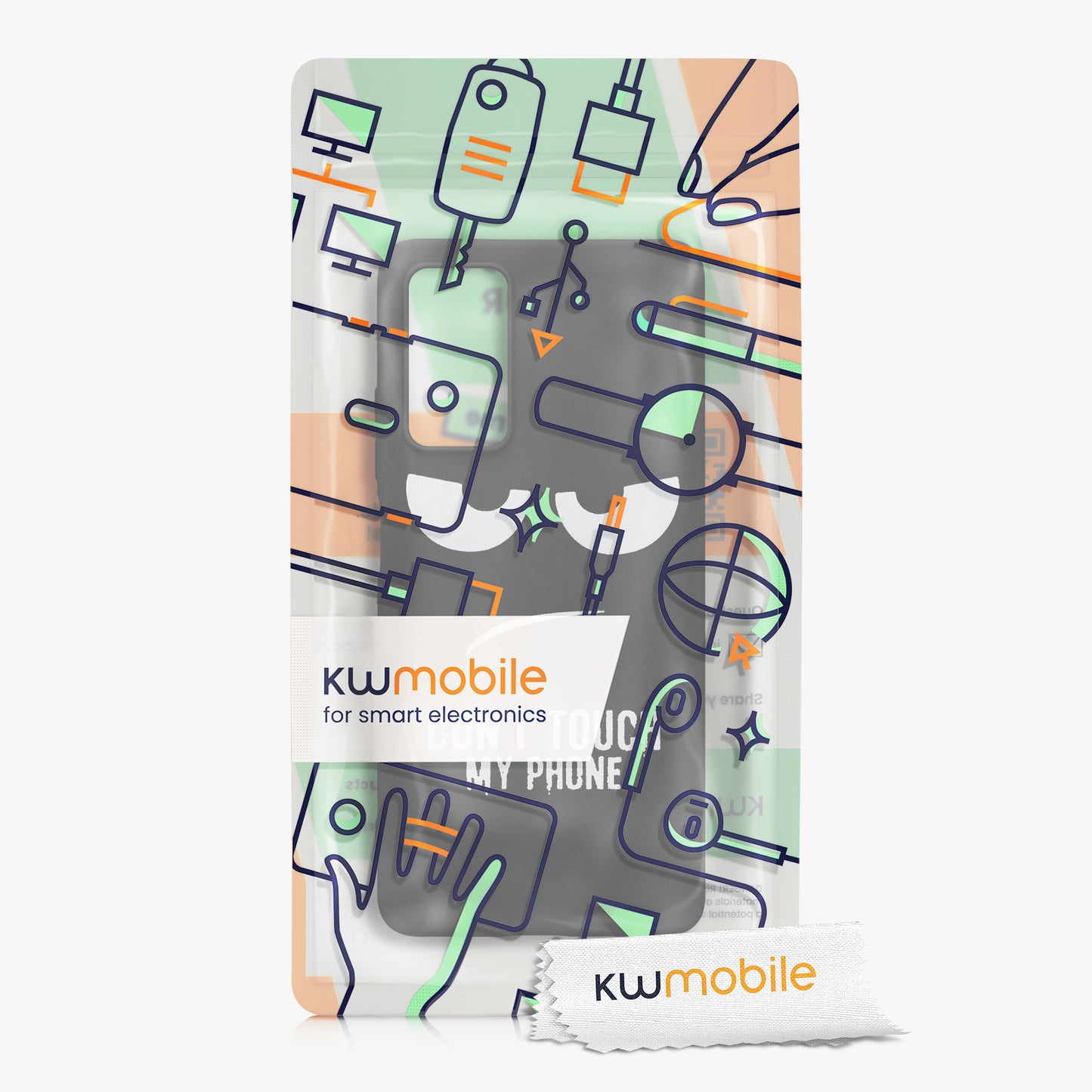 kwmobile Case Compatible with Xiaomi Redmi Note 11 Pro / Note 11 Pro (5G) / Note 12 Pro (4G) - Silicone Phone Cover