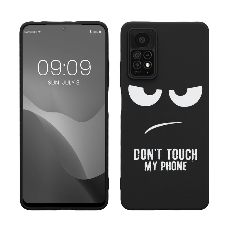 kwmobile Case Compatible with Xiaomi Redmi Note 11 Pro / Note 11 Pro (5G) / Note 12 Pro (4G) - Silicone Phone Cover