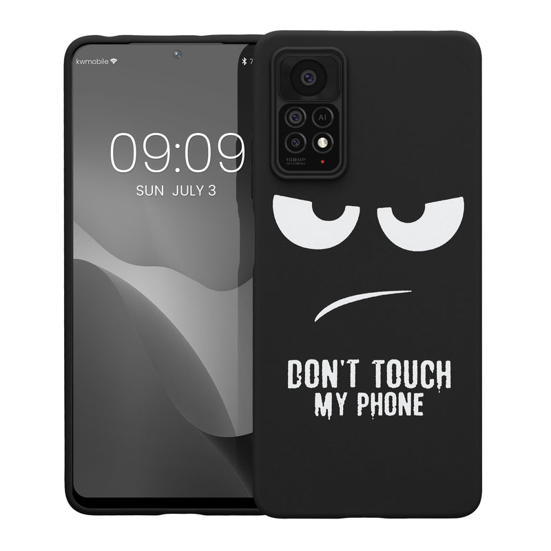 kwmobile Case Compatible with Xiaomi Redmi Note 11 Pro / Note 11 Pro (5G) / Note 12 Pro (4G) - Silicone Phone Cover