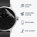 kwmobile Screen Protector compatible with Withings Scanwatch 42mm - Protective Film for Fitness Tracker Display Protection