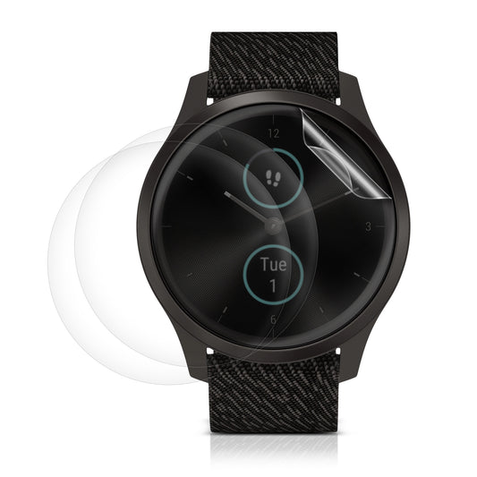 3x Displayschutzfolie kompatibel mit Garmin vivomove Style - Kristallklar - Displayschutz