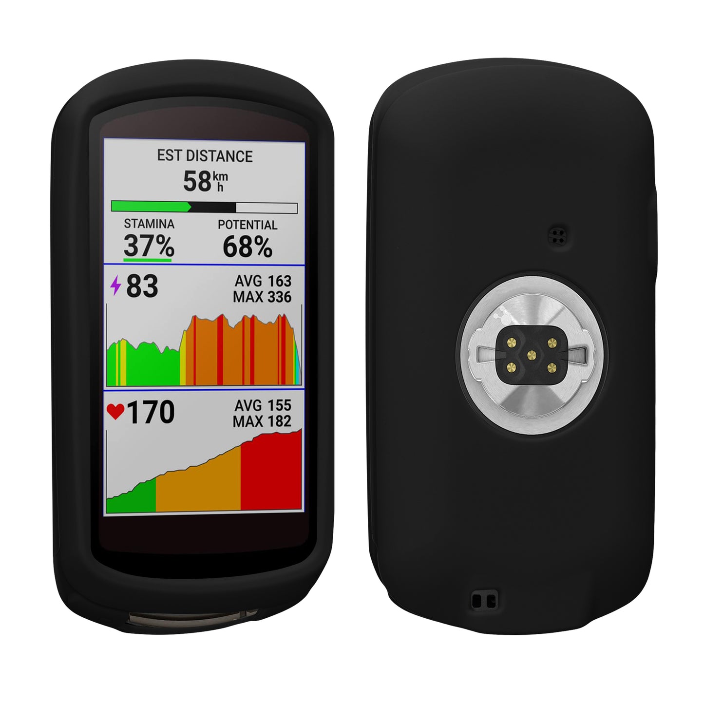kwmobile Case Compatible with Garmin Edge 1040 / 1040 Solar - Protective Cover