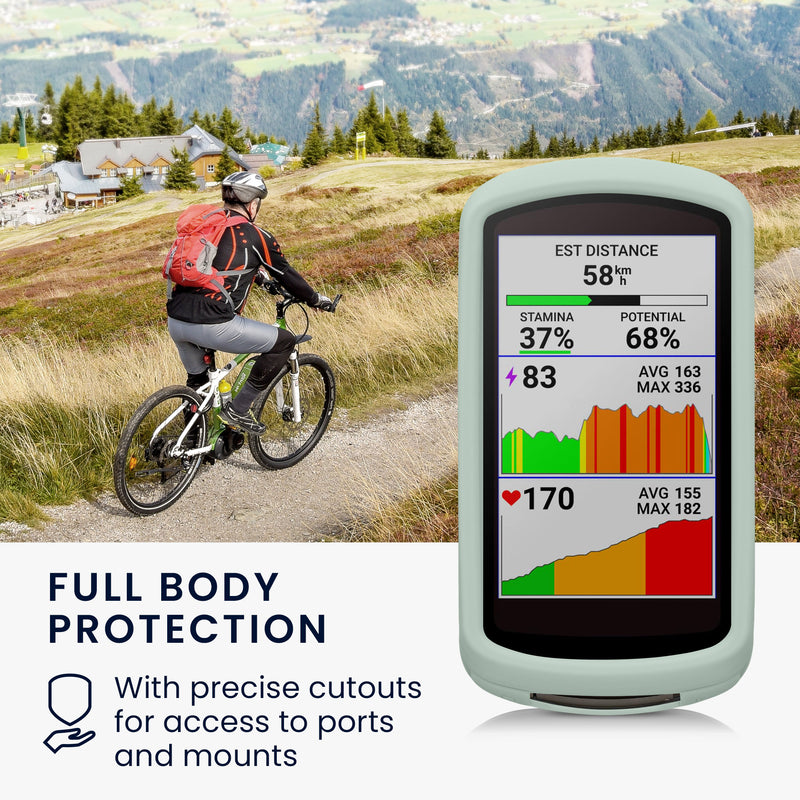 kwmobile Case Compatible with Garmin Edge 1040 / 1040 Solar - Protective Cover