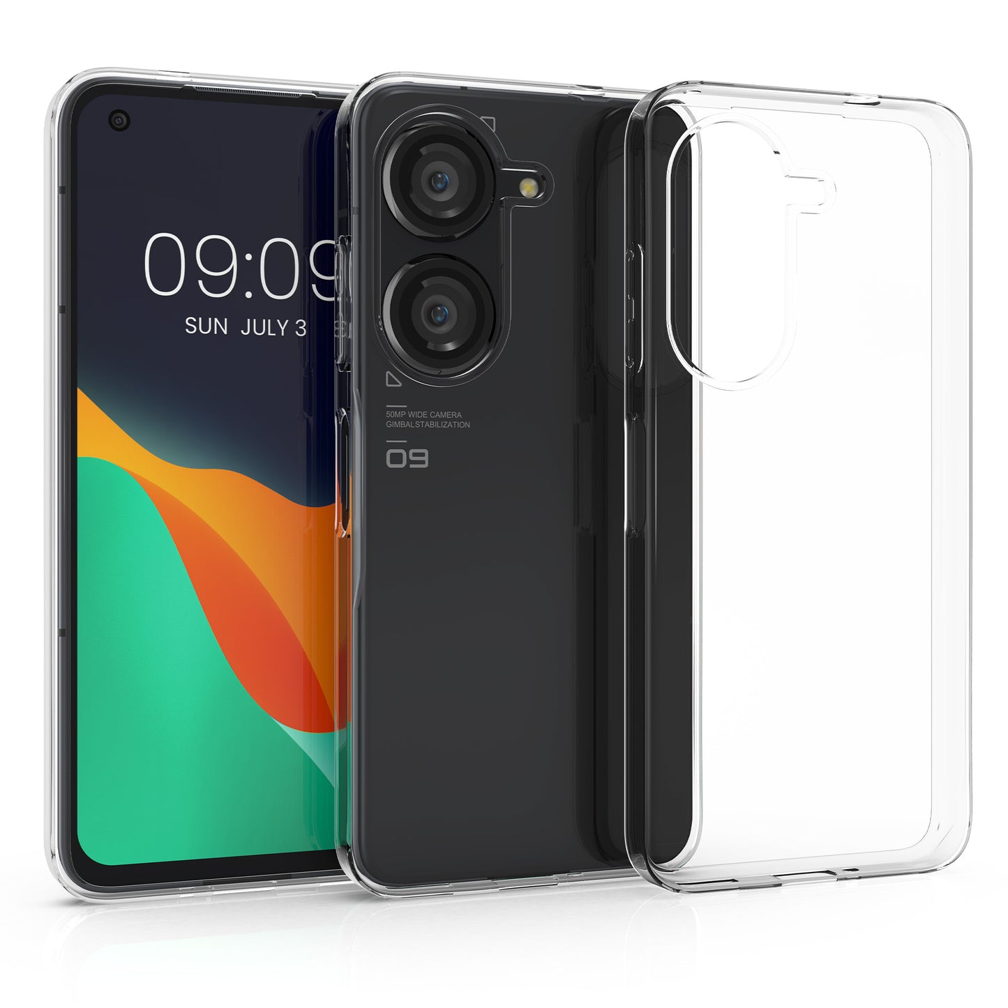 kwmobile Case compatible with ASUS Zenfone 10 / Zenfone 9