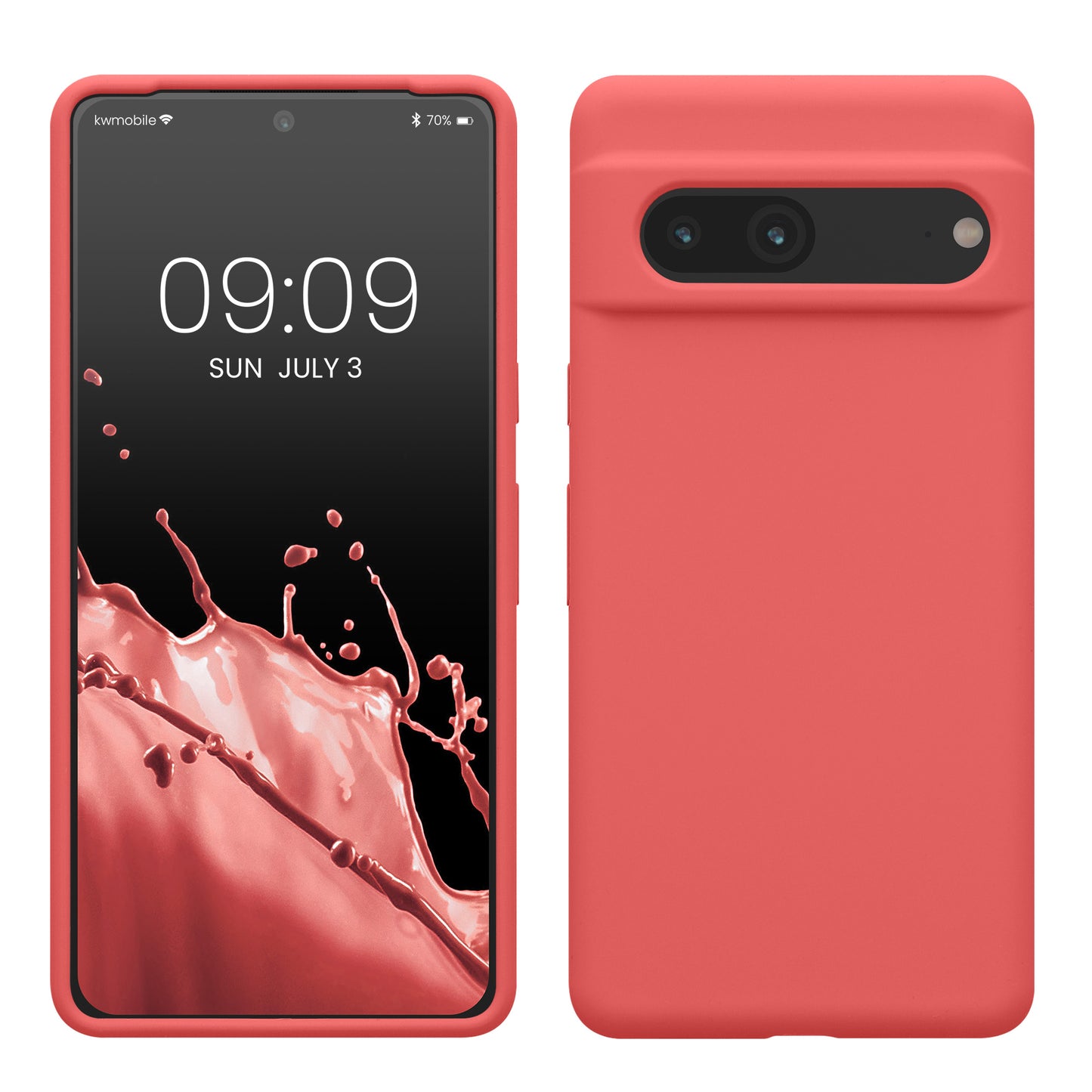kwmobile Phone Case for Google Pixel 7 Case, for Pixel 7 Cover - Wireless Charging