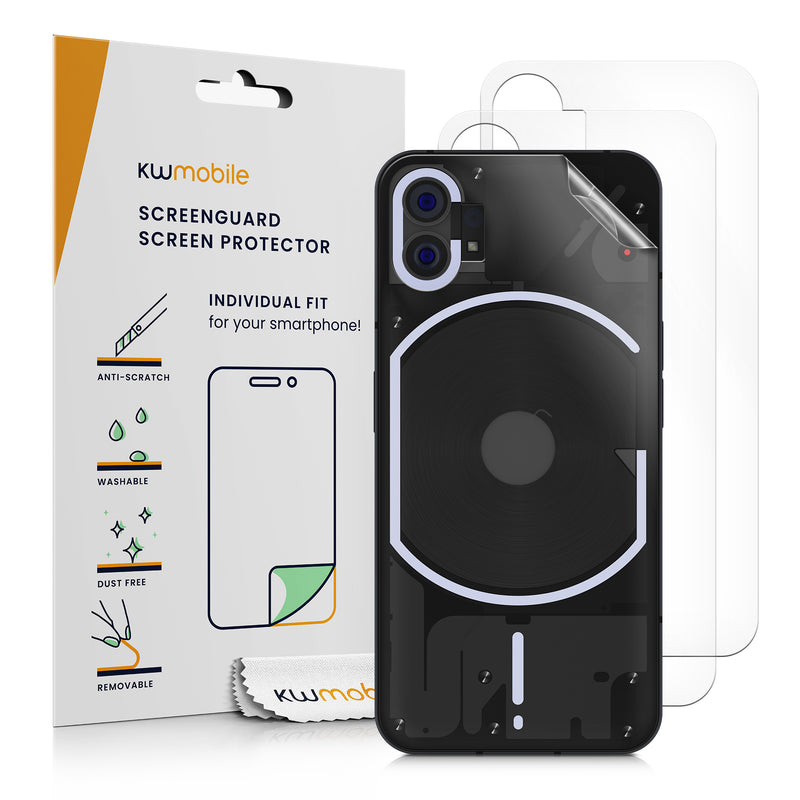 3x Crystal Clear Film for Nothing Phone (1)