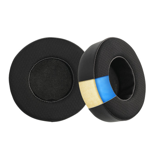kwmobile 2x Kunstleder Ohr Polster für Corsair Virtuoso RGB Wireless Ohrpolster - Ersatz Ohrpolster - Kopfhörer Ersatzteile - Kopfhörer Ersatzpolster mit Cooling Effekt Schwarz  