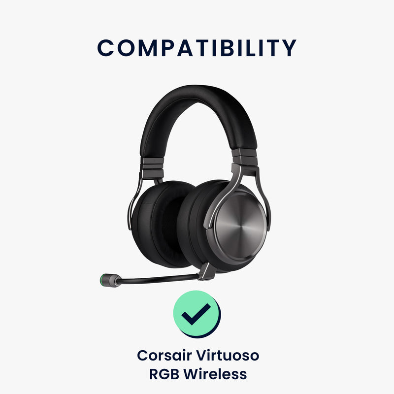 2x Earpads for Corsair Virtuoso RGB Wireless