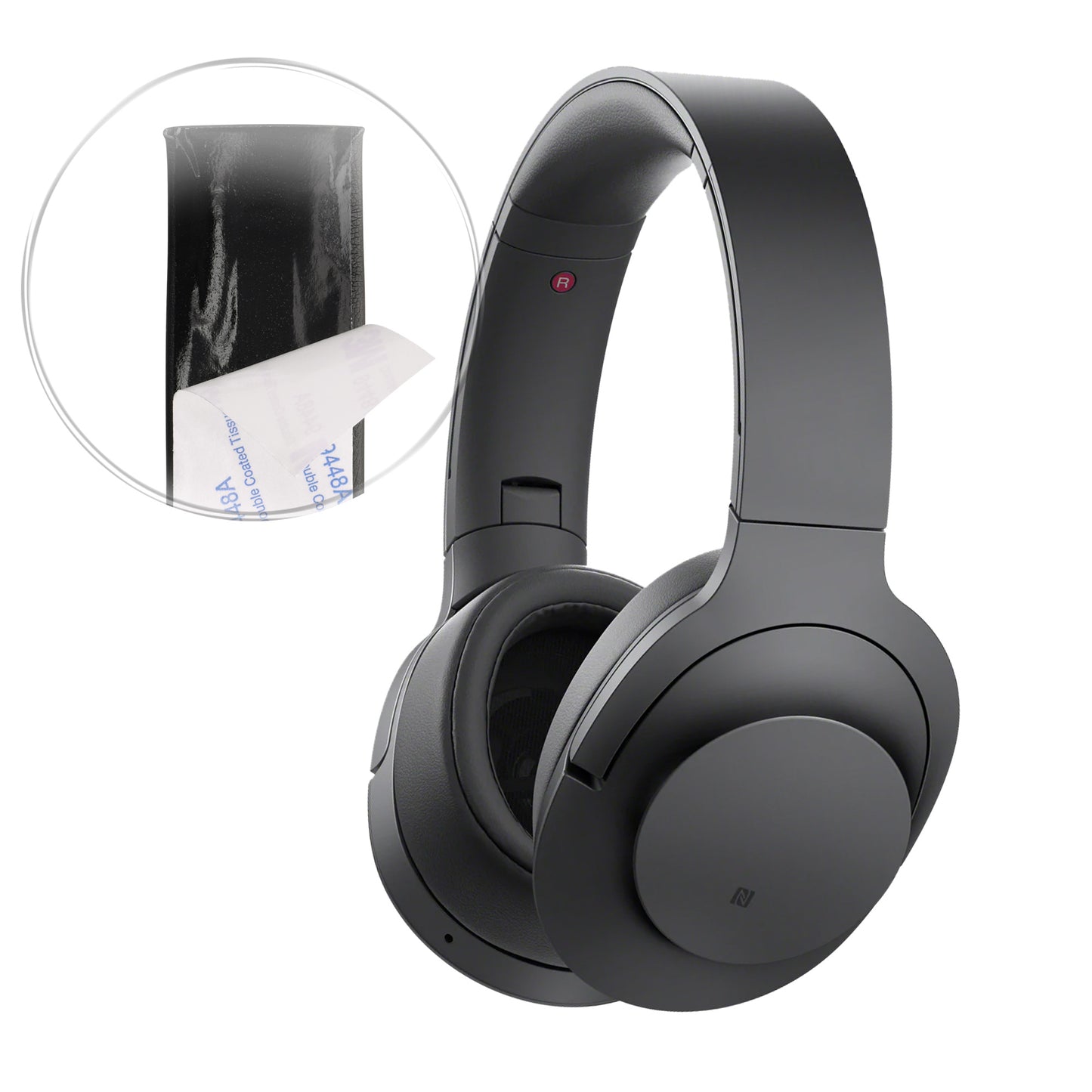 kwmobile Headband Cushion compatible with Sony MDR-100ABN / WH-H900N - Over-Ear Headphones Replacement Headband Pad