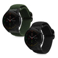 kwmobile Sport Strap compatible with Xiaomi Watch S4/S4 Sport/S3/S2/Watch S1 Active/Redmi Watch 5 Active Fitness Tracker Replacement Band Set