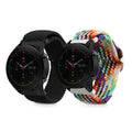 kwmobile Sport Strap compatible with Xiaomi Watch S4/S4 Sport/S3/S2/Watch S1 Active/Redmi Watch 5 Active Fitness Tracker Replacement Band Set