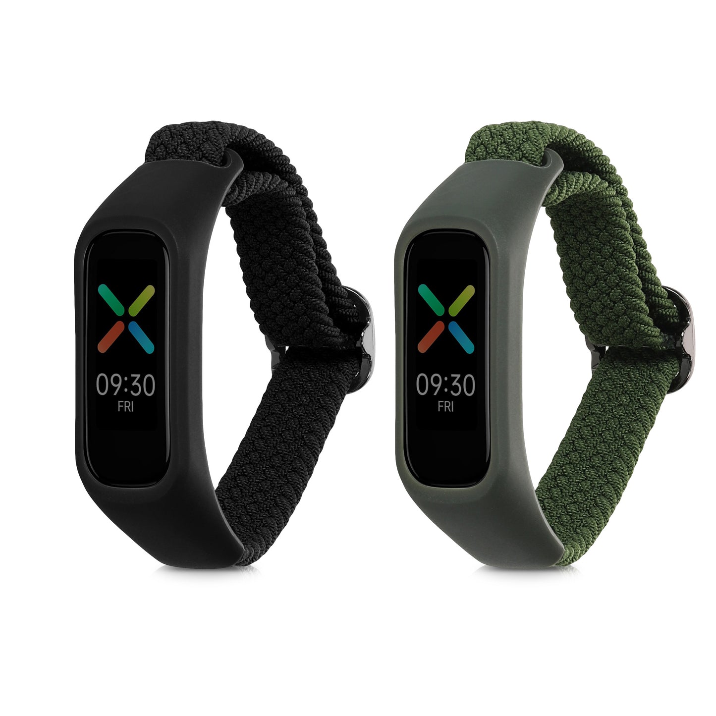 kwmobile Watch Strap for Oppo Band Sport Bracelet Fitness Tracker Band Set Replacement Strap Smartwatch