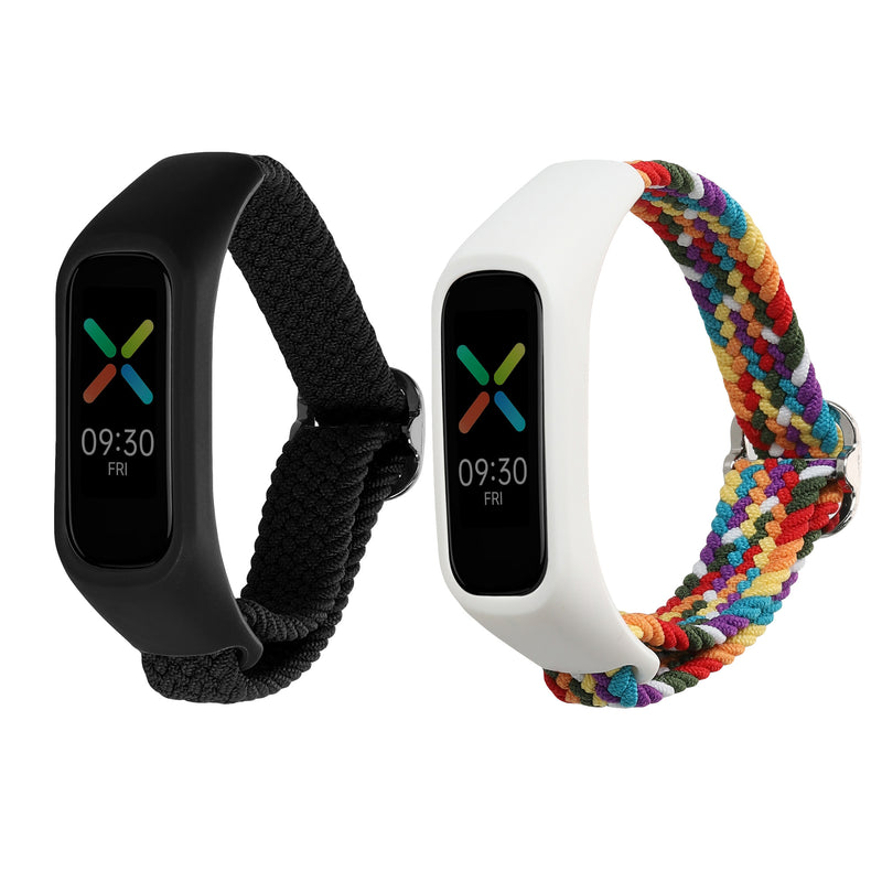 kwmobile Watch Strap for Oppo Band Sport Bracelet Fitness Tracker Band Set Replacement Strap Smartwatch