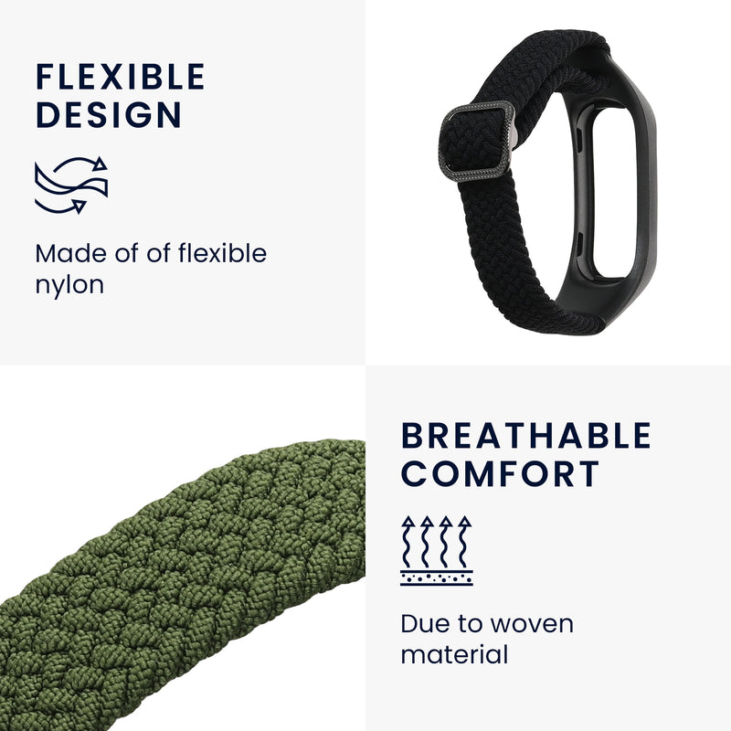 kwmobile Watch Strap for Oppo Band Sport Bracelet Fitness Tracker Band Set Replacement Strap Smartwatch