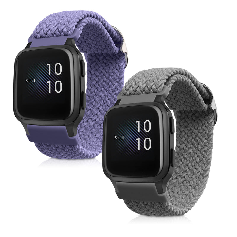 kwmobile Watch Strap for Garmin Venu Sq Music / Sq Strap Fitness Tracker Band Set Replacement Strap Smartwatch