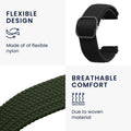 kwmobile Watch Strap for Garmin Venu Sq Music / Sq Strap Fitness Tracker Band Set Replacement Strap Smartwatch