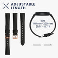 kwmobile Genuine Leather Watch Strap for Huawei Watch Fit mini – Fitness Tracker Replacement Band – Smartwatch