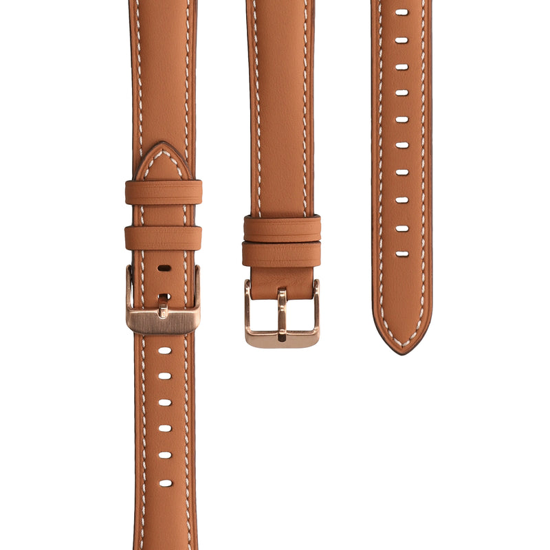 kwmobile Genuine Leather Watch Strap for Huawei Watch Fit mini – Fitness Tracker Replacement Band – Smartwatch