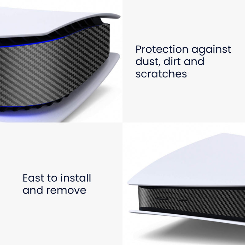 kwmobile Console Sticker compatible with Sony Playstation 5 Disc Edition