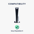 kwmobile Console Sticker compatible with Sony Playstation 5 Disc Edition