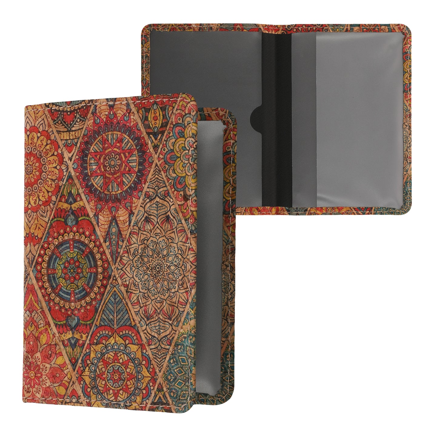 kwmobile Car Registration Holder with Card Slots - Pouch for Car Registration Document Driving License - Protective Cover