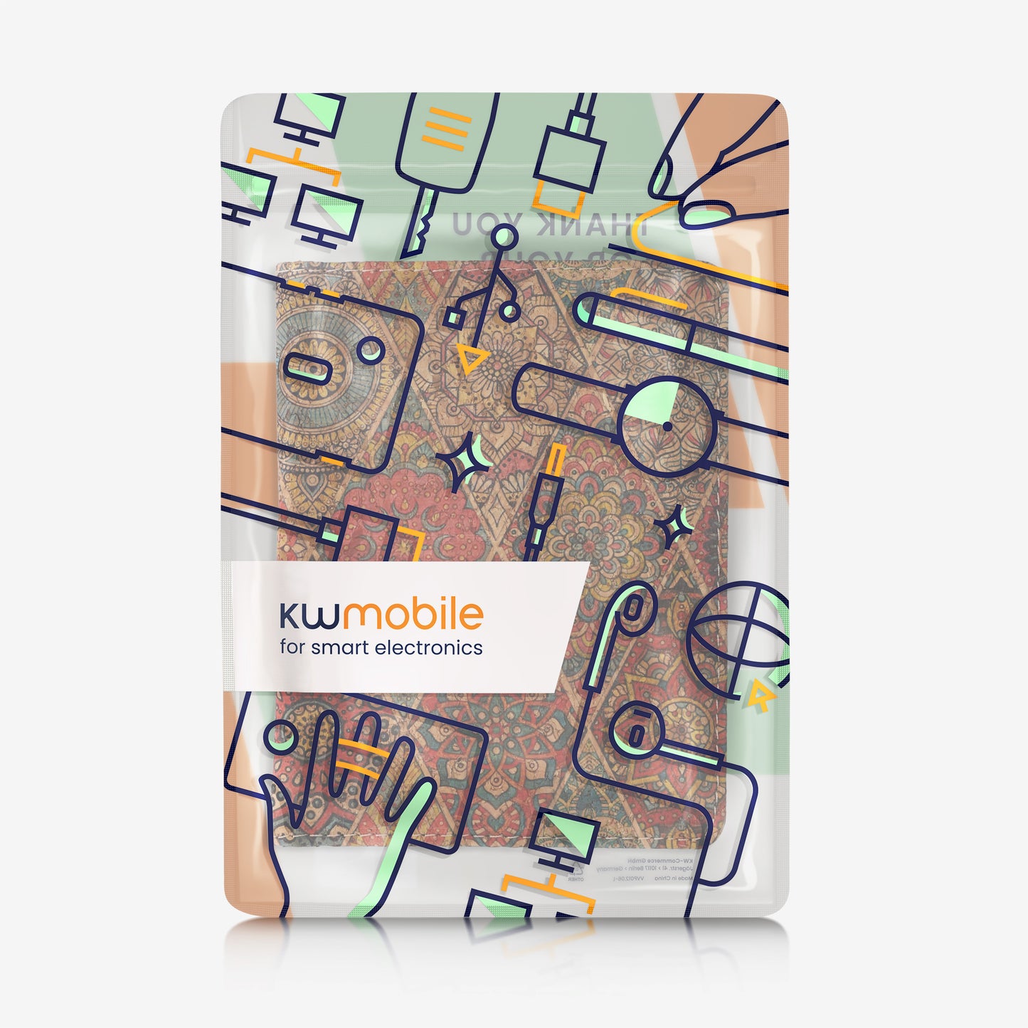 kwmobile Passport Holder with Card Slots ID Holder Passport Cover Card Case Pouch Passport Cover