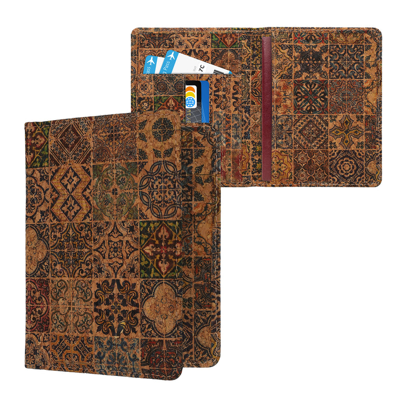 kwmobile Passport Holder with Card Slots ID Holder Passport Cover Card Case Pouch Passport Cover