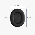 kwmobile Ear Pads for Sony WH-L600 Headphones Replacement Parts Over Ear Headphones