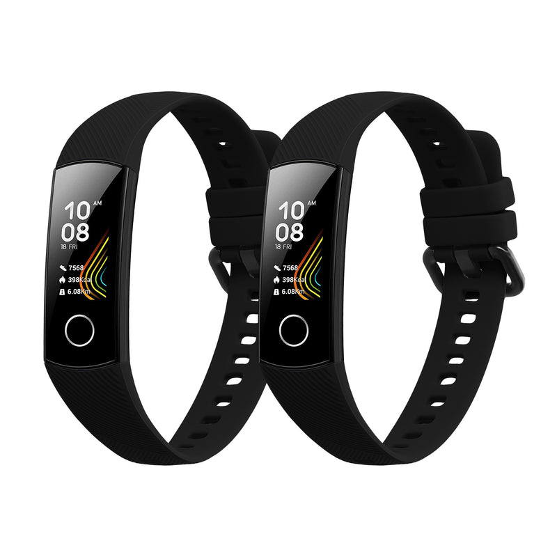 kwmobile Watch Strap for HONOR Band 5 / Band 4 Wristband Fitness Tracker Band Set Replacement Strap Smartwatch