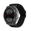 kwmobile Strap compatible with Huami Amazfit T-Rex 2 Fitness Tracker Sports Strap Band Inner Dimensions from 14 - 22 cm