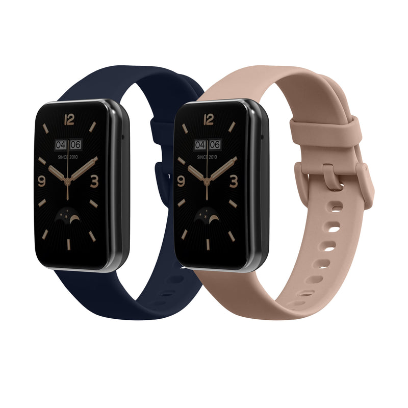 kwmobile Watch Strap for Xiaomi Mi Band 7 Pro Band Fitness Tracker Band Set Replacement Strap Smartwatch