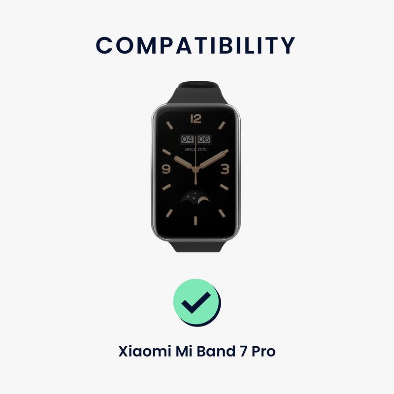 kwmobile Watch Strap for Xiaomi Mi Band 7 Pro Band Fitness Tracker Band Set Replacement Strap Smartwatch