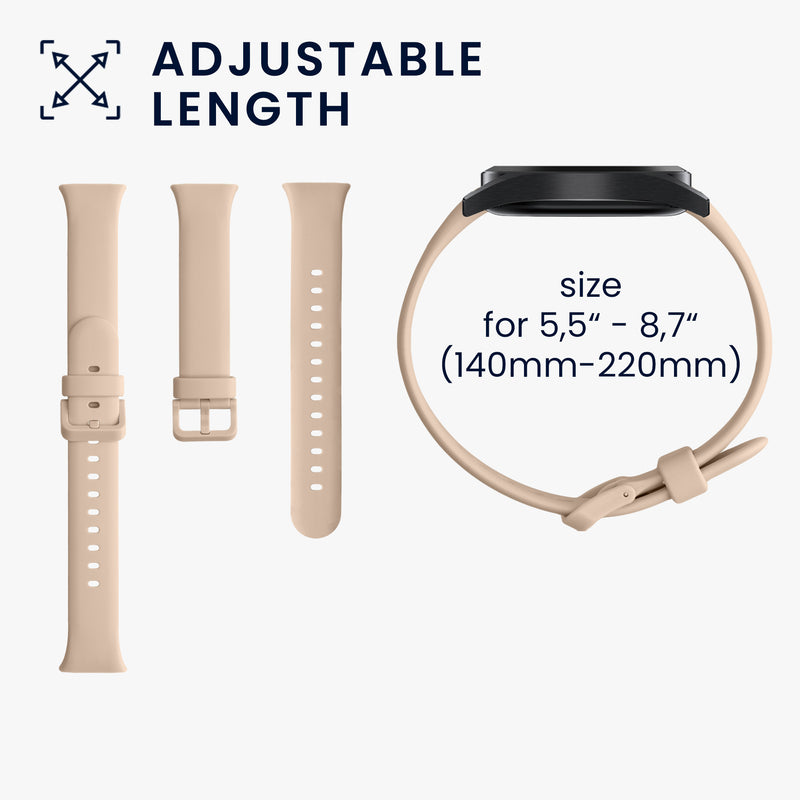 kwmobile Watch Strap for Xiaomi Mi Band 7 Pro Band Fitness Tracker Band Set Replacement Strap Smartwatch