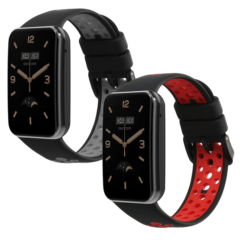 kwmobile Watch Strap for Xiaomi Mi Band 7 Pro Band Fitness Tracker Band Set Replacement Strap Smartwatch