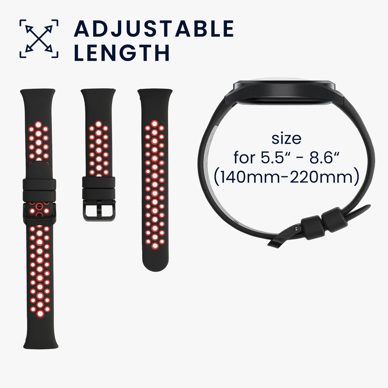 kwmobile Watch Strap for Xiaomi Mi Band 7 Pro Band Fitness Tracker Band Set Replacement Strap Smartwatch