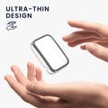 kwmobile Glass Case for Xiaomi Mi Band 7 Pro Protective Cover Full Body Fitness Tracker Case Set