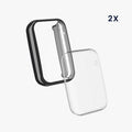 kwmobile Protective Case for Xiaomi Mi Band 7 Pro Full Body Display Cover Set