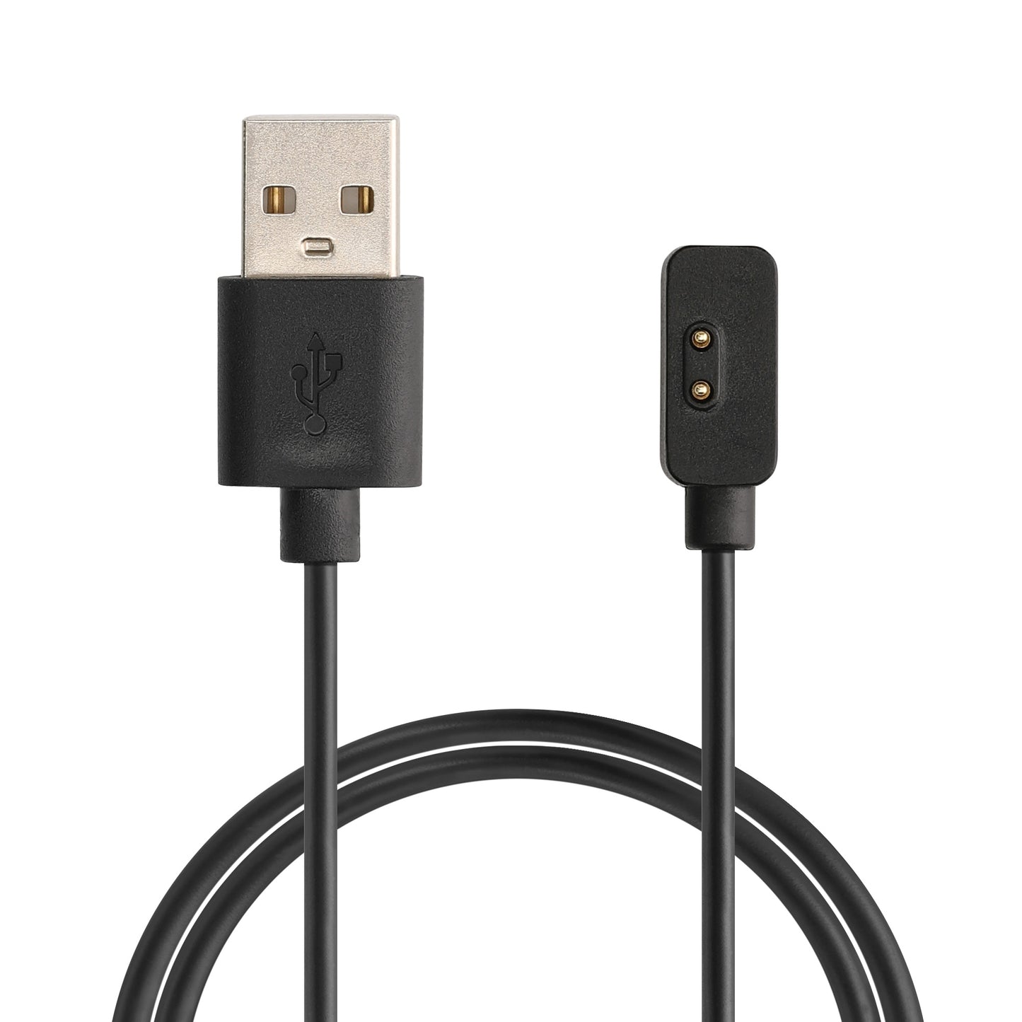 kwmobile USB Cable Charger compatible with Xiaomi Mi Band 7 Pro / Poco Watch / Redmi Watch 3 / Watch 2 Lite Charging Cable - Smartwatch Replacement Cable - Fitness Tracker Charging Cable