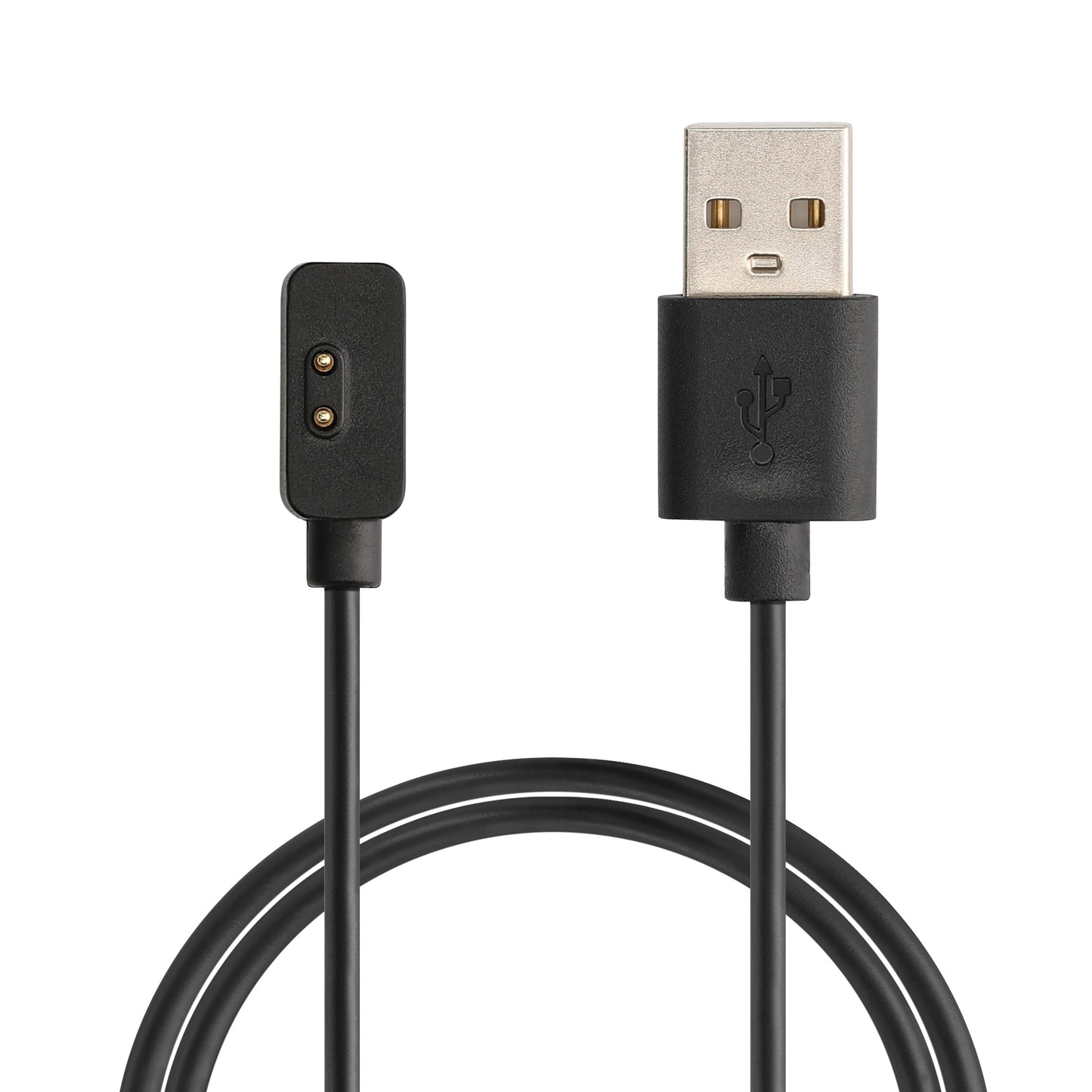 kwmobile USB Cable Charger compatible with Xiaomi Mi Band 7 Pro / Poco Watch / Redmi Watch 3 / Watch 2 Lite Charging Cable - Smartwatch Replacement Cable - Fitness Tracker Charging Cable