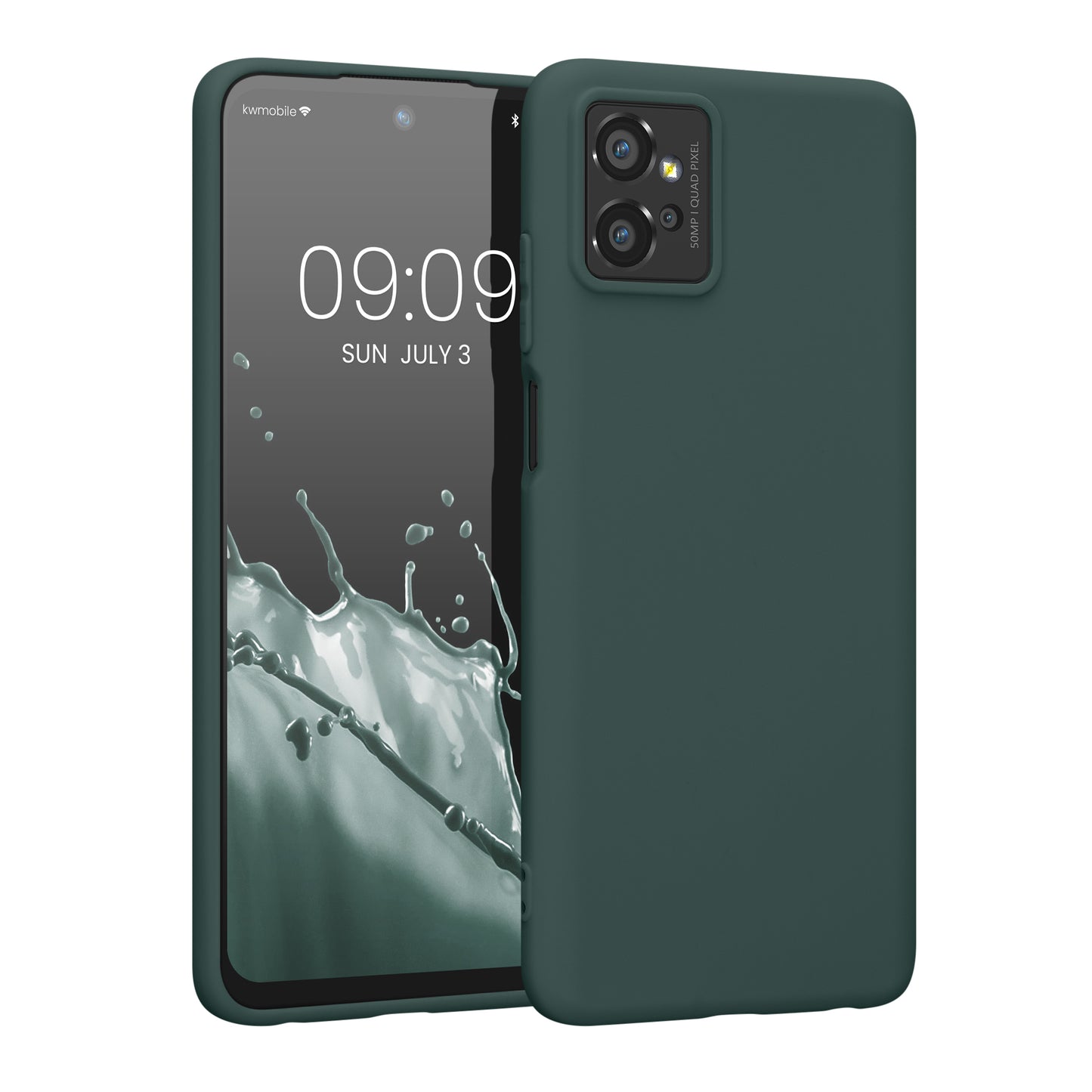 kwmobile Phone Case for Motorola Moto G32 - Wireless Charging - Protective Cover