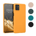 kwmobile Hülle kompatibel mit Motorola Moto G32 Hülle - weiches TPU Silikon Case - Cover geeignet für kabelloses Laden - Schwarz Schwarz  