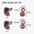 kwmobile 16x Earbuds compatible with Samsung Galaxy Buds Live Accessories Hooks for In-Ear Headphones